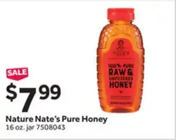 Stop&Shop Nature Nate's Pure Honey offer
