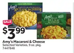 Stop&Shop Amy's Macaroni & Cheese offer