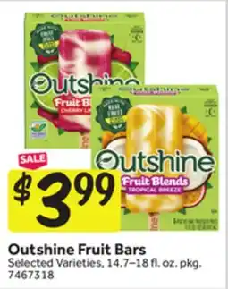 Stop&Shop Outshine Fruit Bars offer