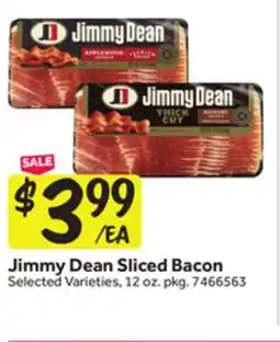 Stop&Shop Jimmy Dean Sliced Bacon offer