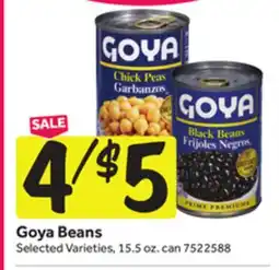 Stop&Shop Goya Beans offer