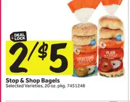 Stop&Shop Stop & Shop Bagels offer