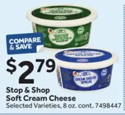 Stop&Shop Stop & Shop Soft Cream Cheese offer