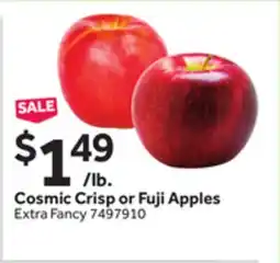 Stop&Shop Cosmic Crisp or Fuji Apples offer