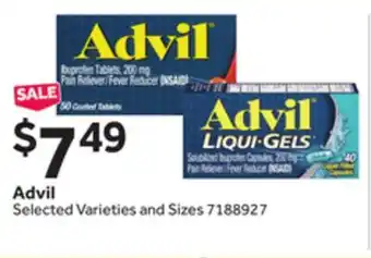 Stop&Shop Advil offer