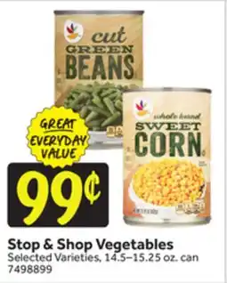 Stop&Shop Stop & Shop Vegetables offer