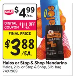 Stop&Shop Halos or Stop & Shop Mandarins offer