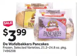Stop&Shop De Wafelbakkers Pancakes offer