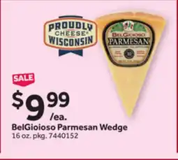 Stop&Shop BelGioioso Parmesan Wedge offer