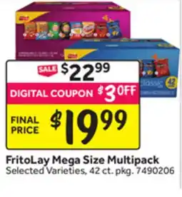 Stop&Shop FritoLay Mega Size Multipack offer