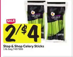 Stop&Shop Stop & Shop Celery Sticks offer
