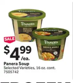 Stop&Shop Panera Soup offer