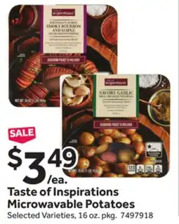 Stop&Shop Taste of Inspirations Microwavable Potatoes offer