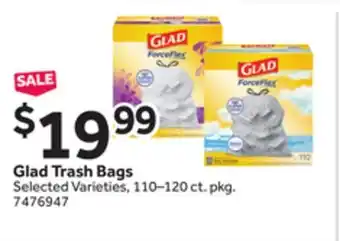 Stop&Shop Glad Trash Bags offer