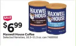 Stop&Shop Maxwell House Coffee offer
