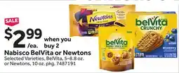 Stop&Shop Nabisco BelVita or Newtons offer