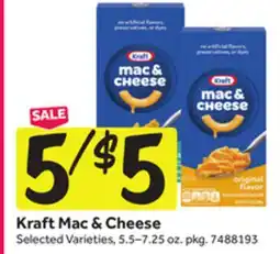 Stop&Shop Kraft Mac & Cheese offer
