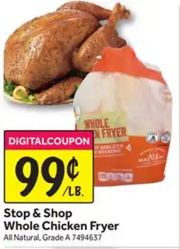 Stop&Shop Stop & Shop Whole Chicken Fryer offer