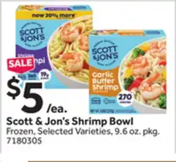 Stop&Shop Scott & Jon's Shrimp Bowl offer