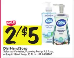 Stop&Shop Dial Hand Soap offer