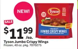Stop&Shop Tyson Jumbo Crispy Wings offer