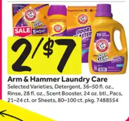 Stop&Shop Arm & Hammer Laundry Care offer