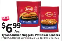 Stop&Shop Tyson Chicken Nuggets, Patties or Tenders offer