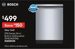 Lowe's 300 Series 24-in Built-in Dishwasher offer