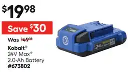 Lowe's 24V MaxC 2.0-Ah Battery offer