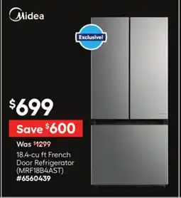 Lowe's 18.4-cu ft French Door Refrigerator offer
