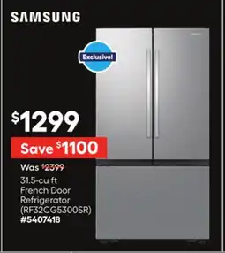 Lowe's 31.5-cu ft French Door Refrigerator offer