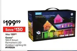 Lowe's 100-ft Smart Permanent LED Outdoor Lighting Kit offer