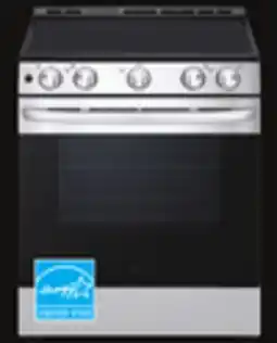Lowe's 6.3 cu ft Electric Slide-In Range offer