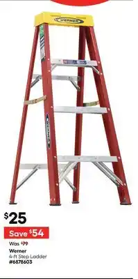 Lowe's 4-ft Step Ladder offer