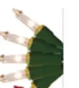 Lowe's 100-Count 20.62-ft Incandescent Christmas String offer