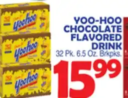Bravo Supermarkets YOO-HOO CHOCOLATE FLAVORED DRINK offer