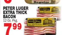 Bravo Supermarkets PETER LUGER EXTRA THICK BACON offer