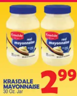 Bravo Supermarkets KRASDALE MAYONNAISE offer