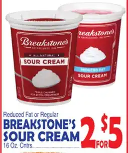Bravo Supermarkets BREAKSTONE'S SOUR CREAM offer