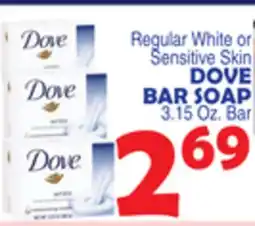 Bravo Supermarkets DOVE BAR SOAP offer