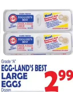 Bravo Supermarkets EGG-LAND'S BEST LARGE EGGS offer