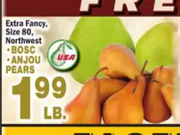 Bravo Supermarkets • BOSC • ANJOU PEARS offer