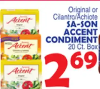 Bravo Supermarkets SA-SON ACCENT CONDIMENT offer