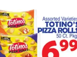 Bravo Supermarkets TOTINO'S PIZZA ROLLS offer
