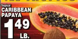 Bravo Supermarkets CARIBBEAN PAPAYA offer