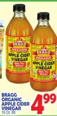 Bravo Supermarkets BRAGG ORGANIC APPLE CIDER VINEGAR offer