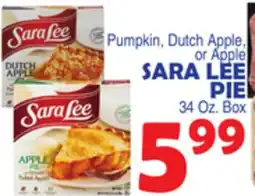 Bravo Supermarkets SARA LEE PIES offer