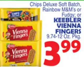 Bravo Supermarkets KEEBLER VIENNA FINGERS offer