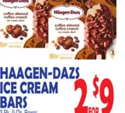 Bravo Supermarkets HAAGEN-DAZS ICE CREAM BARS offer