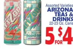 Bravo Supermarkets ARIZONA TEAS & DRINKS offer